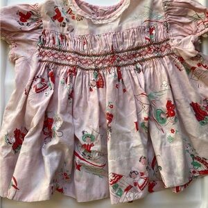 Vintage Baby Girl Nursery Rhyme Dress